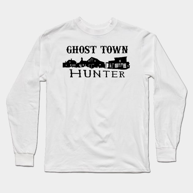 Ghost Town Hunter light Long Sleeve T-Shirt by Ghost Town Designs